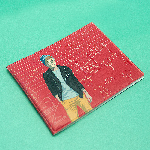 Обложка на студенческий «Есенин»