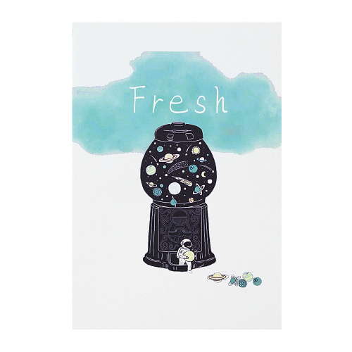 Тетрадь "Fresh" (космонавт)
