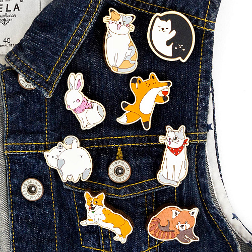 Значок "Лиса и вино"