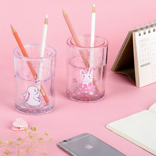 Подставка для ручек "Зайка" (сидит)