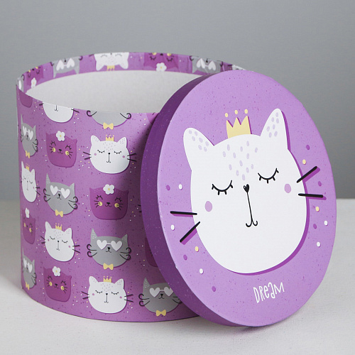 Подарочная коробка «Зверята», 17,5 × 20 см (коты)