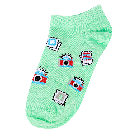 Носки короткие "Фото", разм.35-39