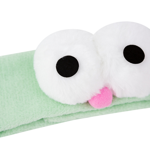 Повязка на голову "Глаза" (мята)