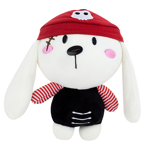 Игрушка-подушка "Зая пират" 25см