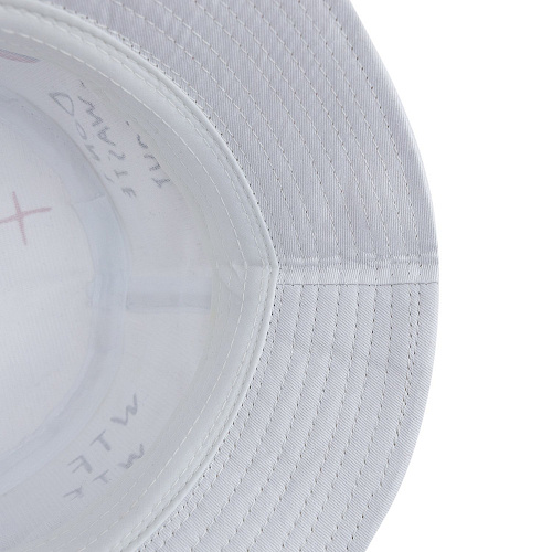 Панама "Надписи" (белая)