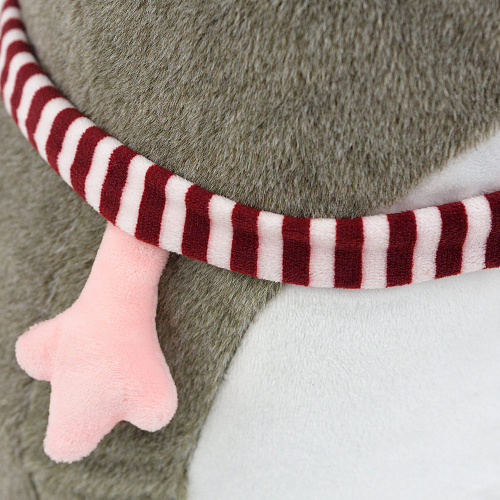 Игрушка-подушка "Крыса в шарфе" 35см