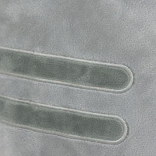 Игрушка-подушка "Кот с пончиком" (серый) 24см