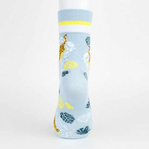 Носки "Тигры в воде", разм.35-39