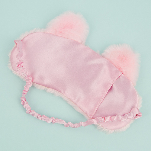 Маска для сна "Сейлор кот" (розовый)