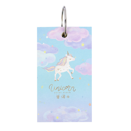 Отрывной блокнот "Pastel unicorn" (облака)