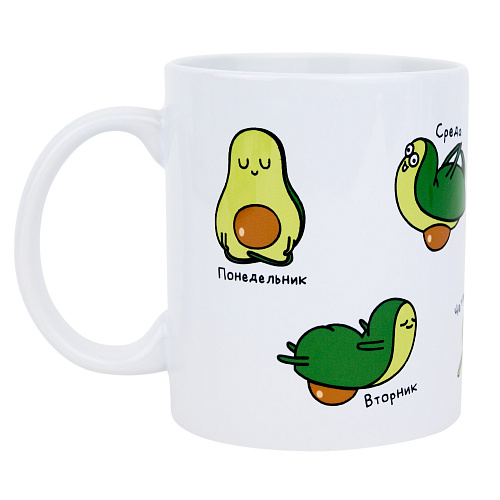 Кружка "Неделя с авокадо"