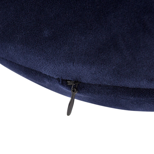 Подушка для путешествий "Однотонная", Memory Foam (синяя)
