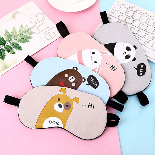 Маска для сна "Hello" (мишка)