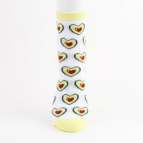 Носки "Любимое авокадо", разм.35-39