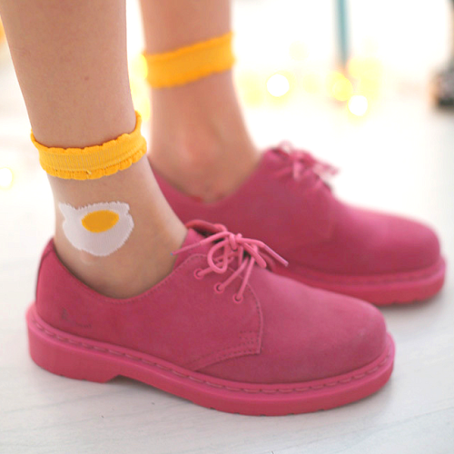 Носки прозрачные "Яичница"