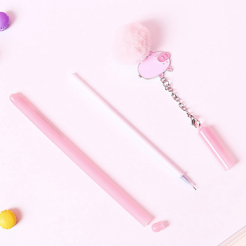 Ручка "Piggy & fur" (розовая)