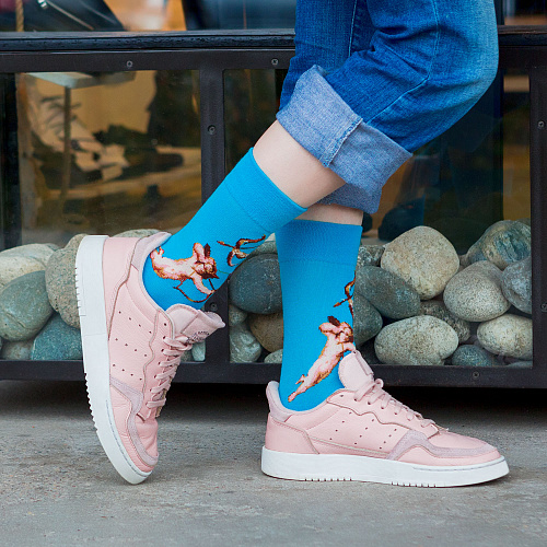 Носки "Купидоны", разм.35-39