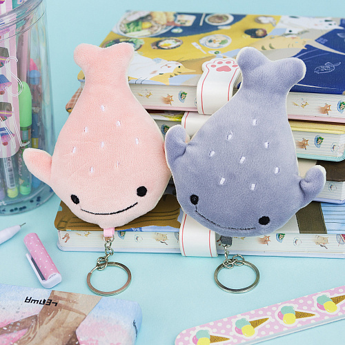 Брелок "Кит" (серый)