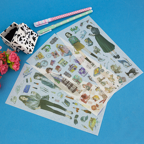 Наклейки "Fashion" (3 листа)