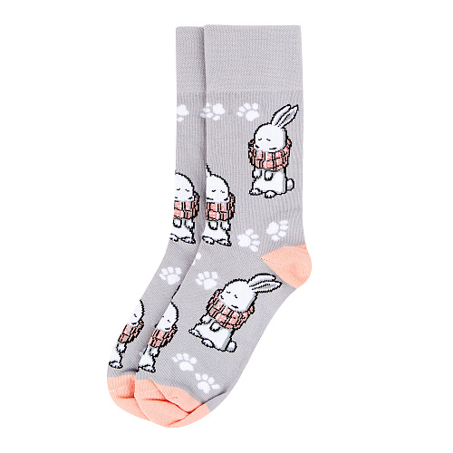 Носки "Зайчики", разм.35-39