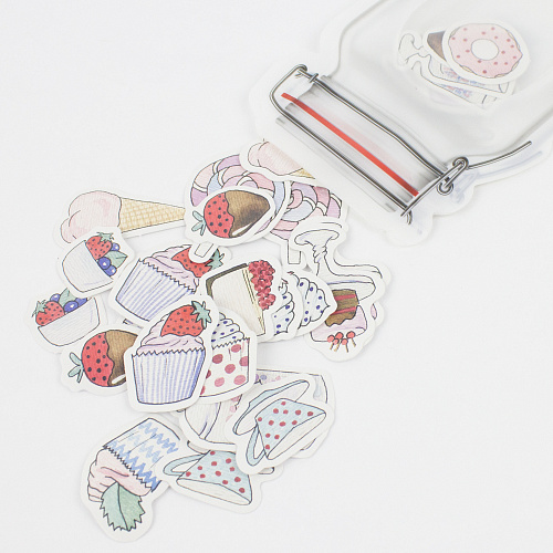 Стикеры "Банка" (сладости)