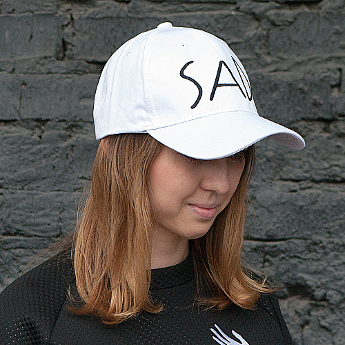 Кепка "Sad" (белая)
