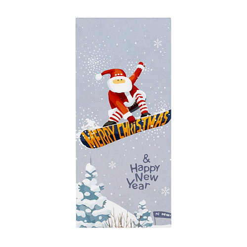 Шоколад "Санта-сноубордист"