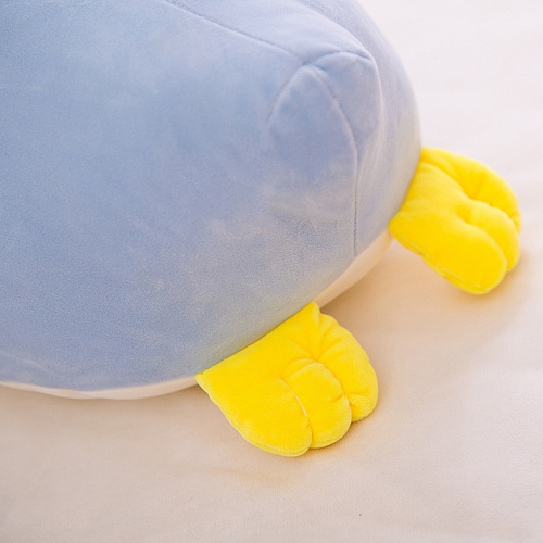 Игрушка-подушка "Пингвин" (голубой) 60см