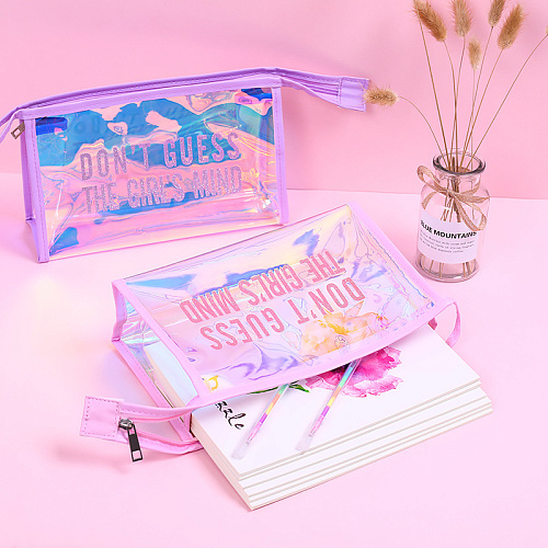 Косметичка "Don't guess" (фиолетовый)