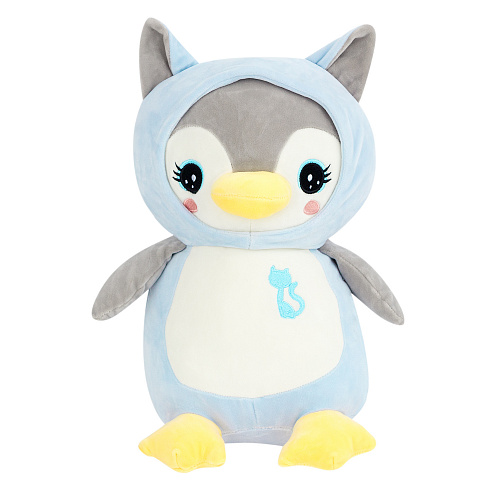 Игрушка-подушка "Пингвин-котик" 45см