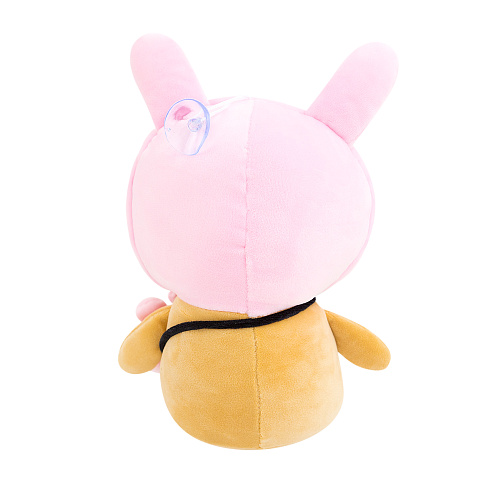 Игрушка-подушка "Корги в кигуруми" розовый 24см