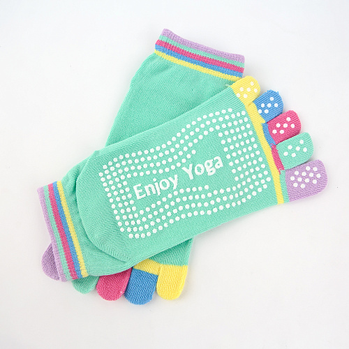 Носки для йоги (мятные)
