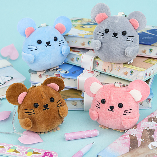 Брелок "Мышонок" (розовый)