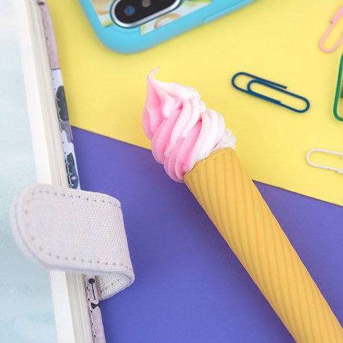 Ручка "Мороженое" (розовая)