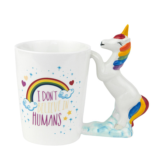 Кружка "Don't believe in humans"