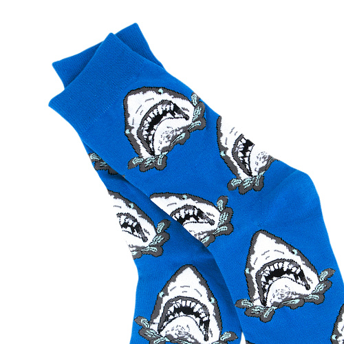 Носки "Акулы" (синие)