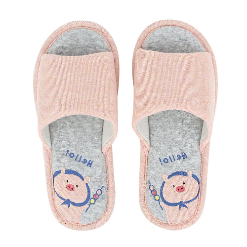 Тапочки "Hello Pig" (розовые)