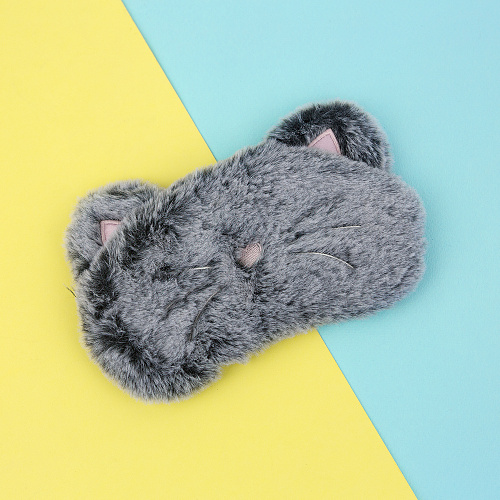 Маска для сна "Grey cat"