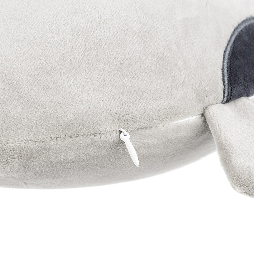 Подушка для путешествий "Бычок" (серый)