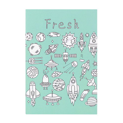 Тетрадь "Fresh" (ракеты)