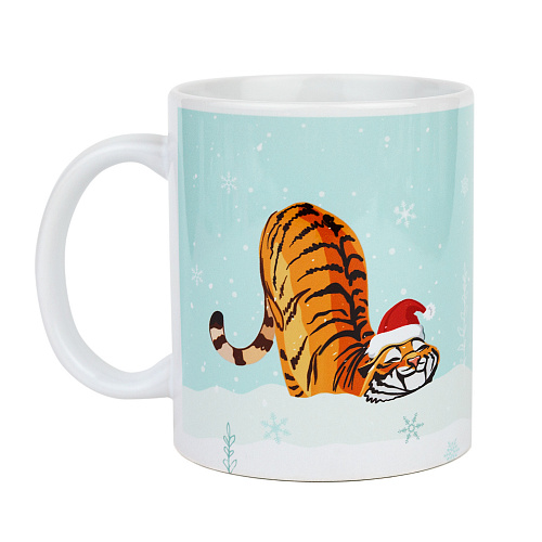 Кружка "Happy New Year" тигр