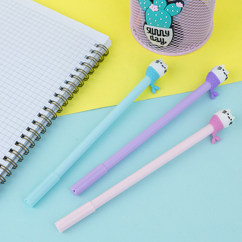 Ручка "Mermaid cat" (бирюзовая)