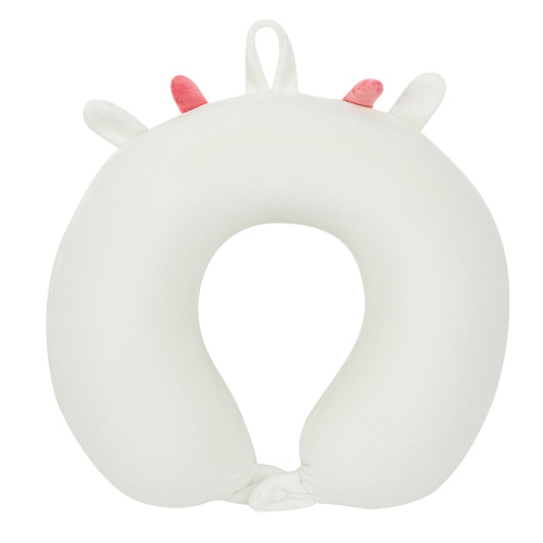 Подушка для путешествий "Бычок" (белый)