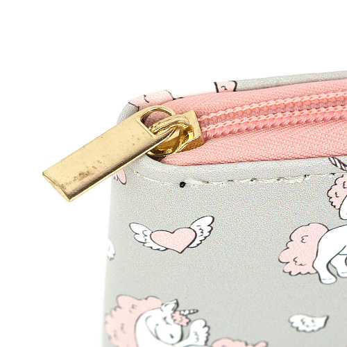 Кошелек на молнии "Cute unicorns"
