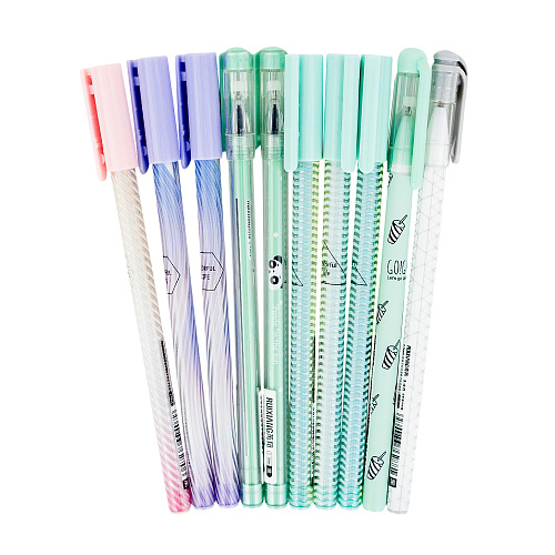 Набор из 10 ручек в ассортименте