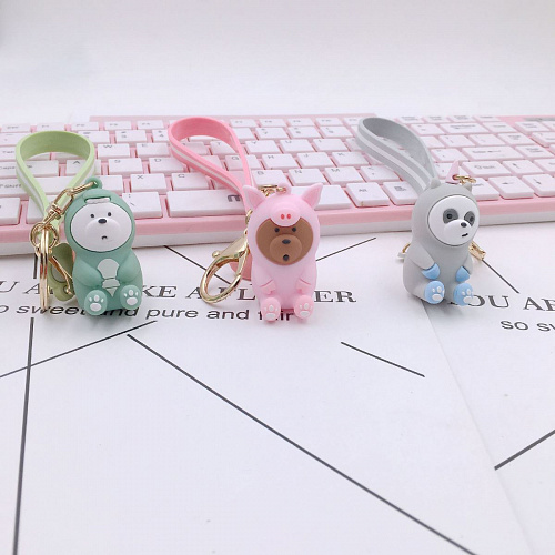 Брелок "Мишка-единорог"