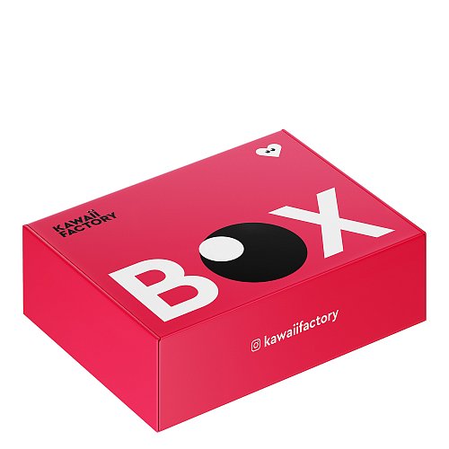 Подарочная коробка Kawaii medium Red