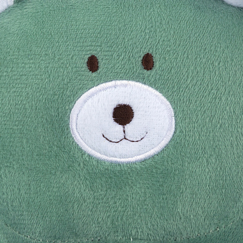 Подушка для путешествий "Мишка", Memory Foam (зеленая)