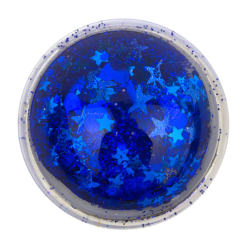 Держатель для телефона/попсокет "Glitter" (синий)