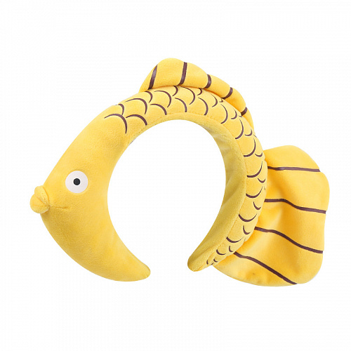 Повязка на голову "Рыба", желтый